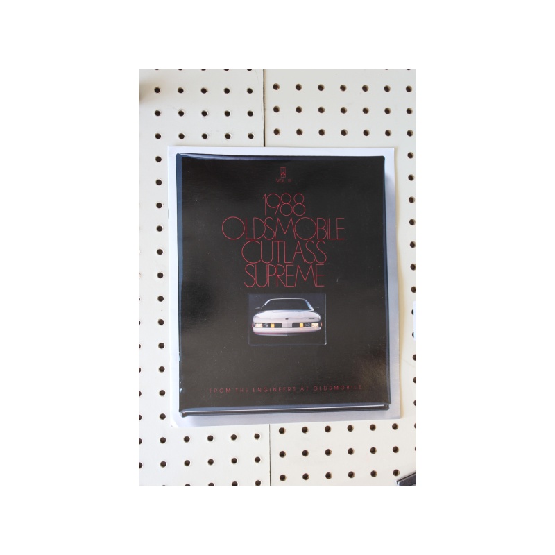 1988 Oldsmobile Cutlass Brochure  15 Pages