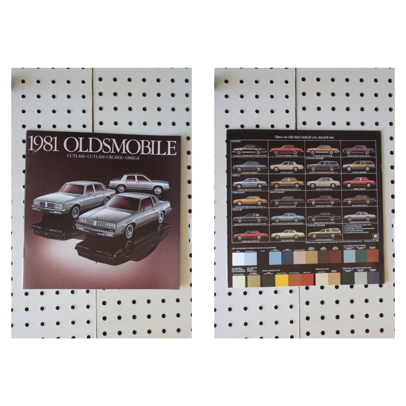 1981 Oldsmobile  Brochure Product Line-Up  27 Pages