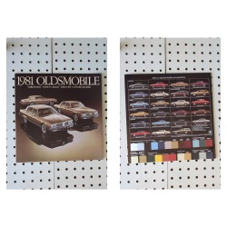 1981 Oldsmobile  Brochure Product Line-Up  27 Pages