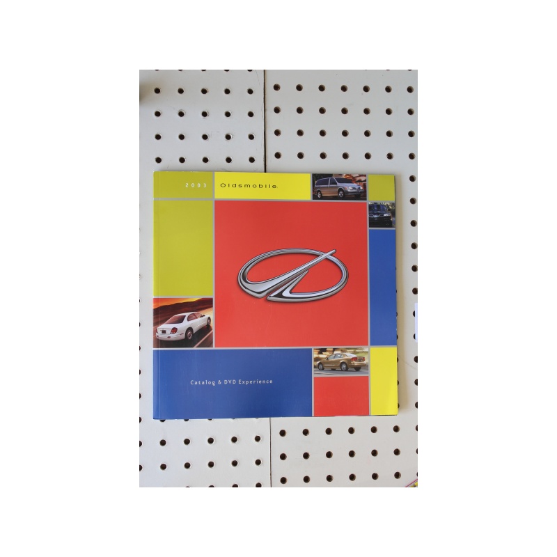 2003 Oldsmobile  Catalog w/ DVD Product Line-Up