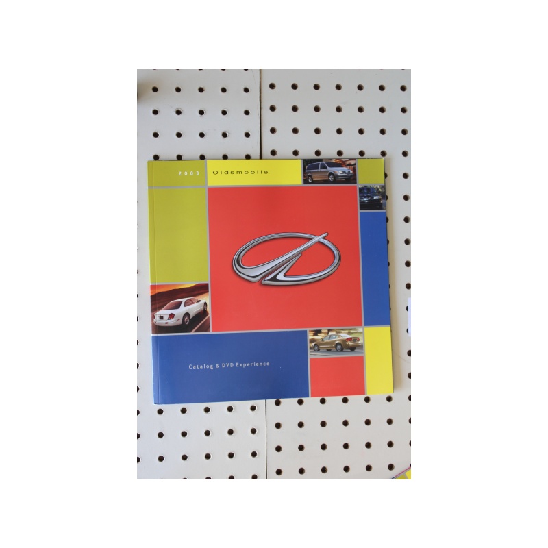 2003 Oldsmobile  Catalog w/ DVD Product Line-Up