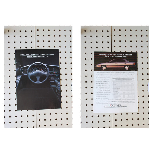 Oldsmobile Achieva Flyer(Bifold)  4 Pages