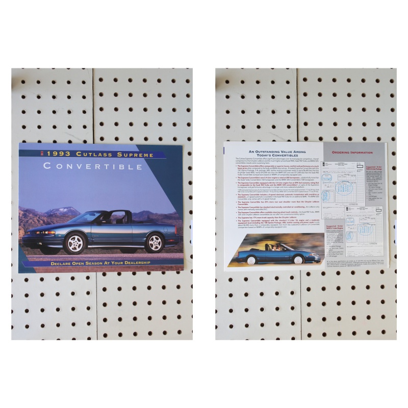 1993 Oldsmobile Cutlass Flyer(Bifold)