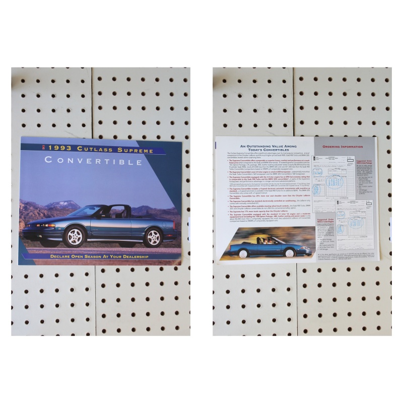 1993 Oldsmobile Cutlass Flyer(Bifold)