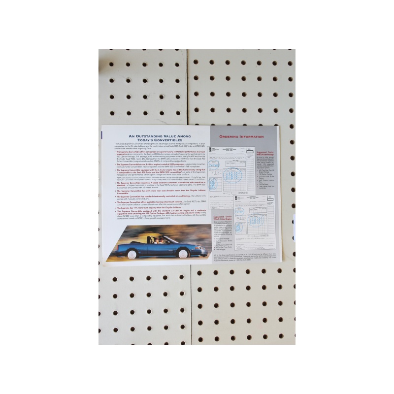 1993 Oldsmobile Cutlass Flyer(Bifold)