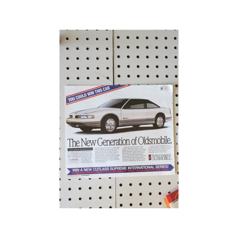 1989 Oldsmobile Cutlass Flyer(Sweepstakes)