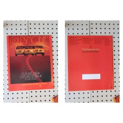 1987 Oldsmobile Cutlass Brochure  35 Pages