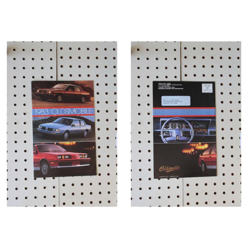 1983 Oldsmobile  Brochure Product Line-Up   