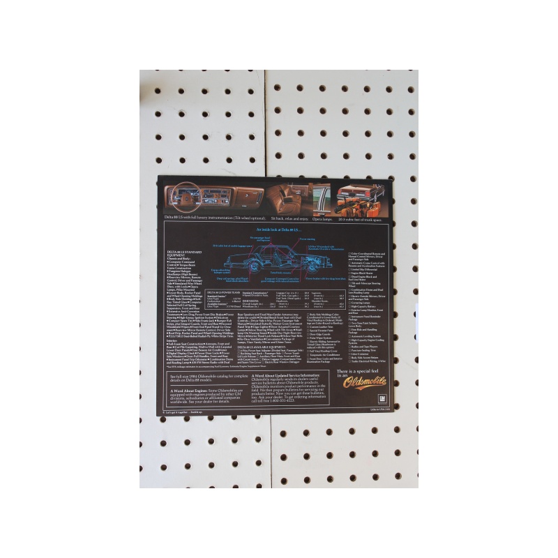 1984 Oldsmobile Delta 88 LS Flyer(Bifold)