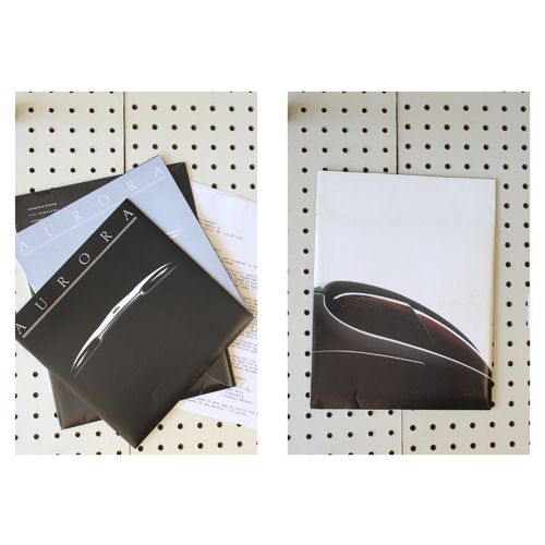 1994 Oldsmobile Aurora Brochure Packet Letter
