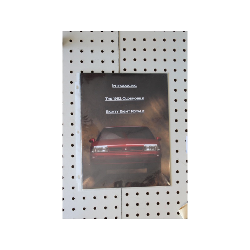 1992 Oldsmobile 88 Royale Brochure