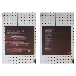 1983 Oldsmobile  Brochure Product Line-Up  30 Pages