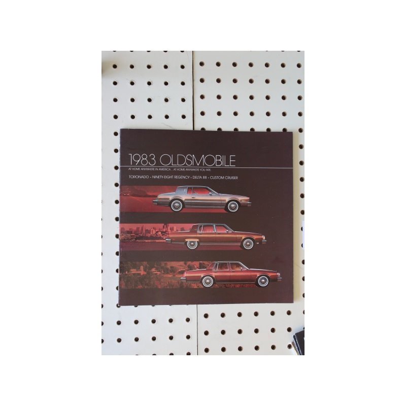 1983 Oldsmobile  Brochure Product Line-Up  30 Pages