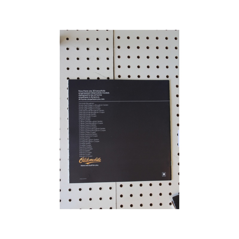 1983 Oldsmobile  Brochure Product Line-Up  30 Pages