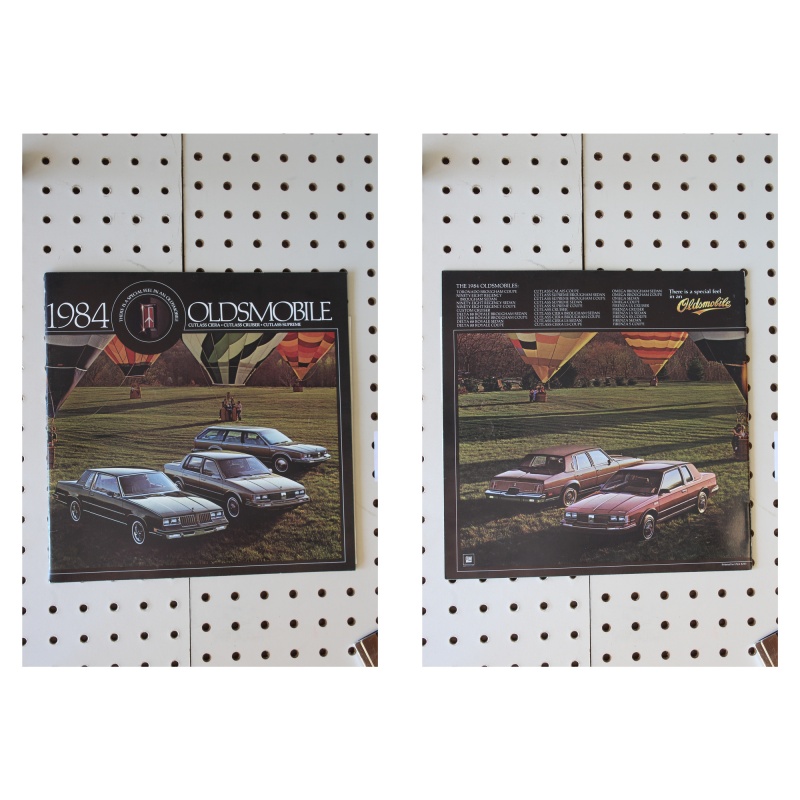 1984 Oldsmobile  Brochure Product Line-Up  31 Pages