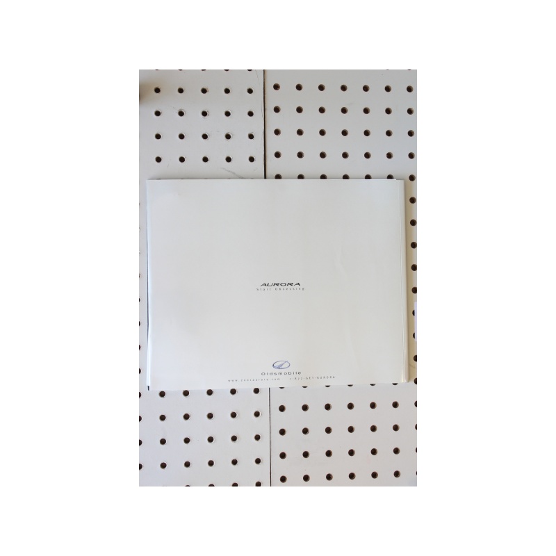 2001 Oldsmobile Aurora Brochure  43 Pages