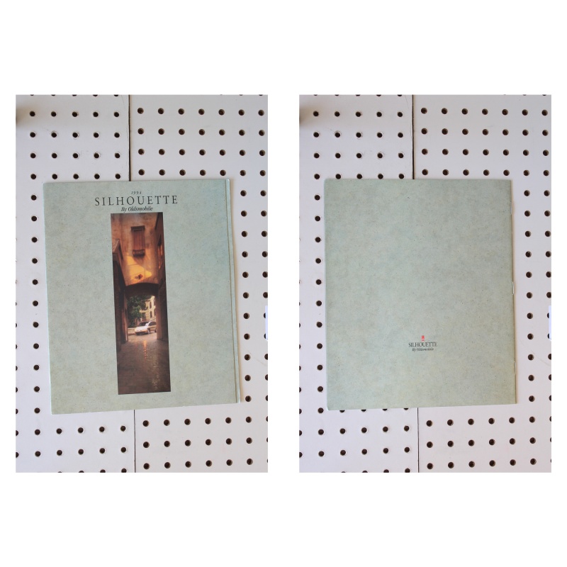 1994 Oldsmobile Silhouette Brochure  14 Pages