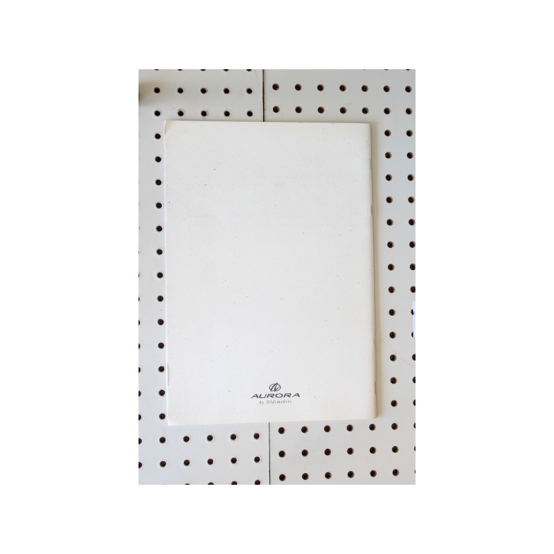 1995 Oldsmobile Aurora Brochure Full Color Photos Booklet Int. Color Chart Ext.