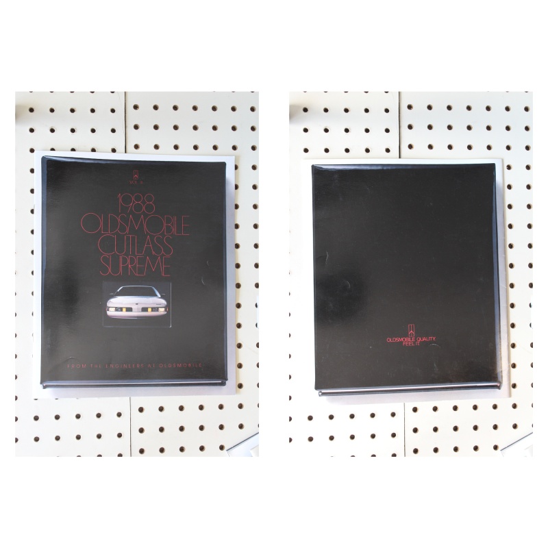 1988 Oldsmobile Cutlass Brochure  15 Pages