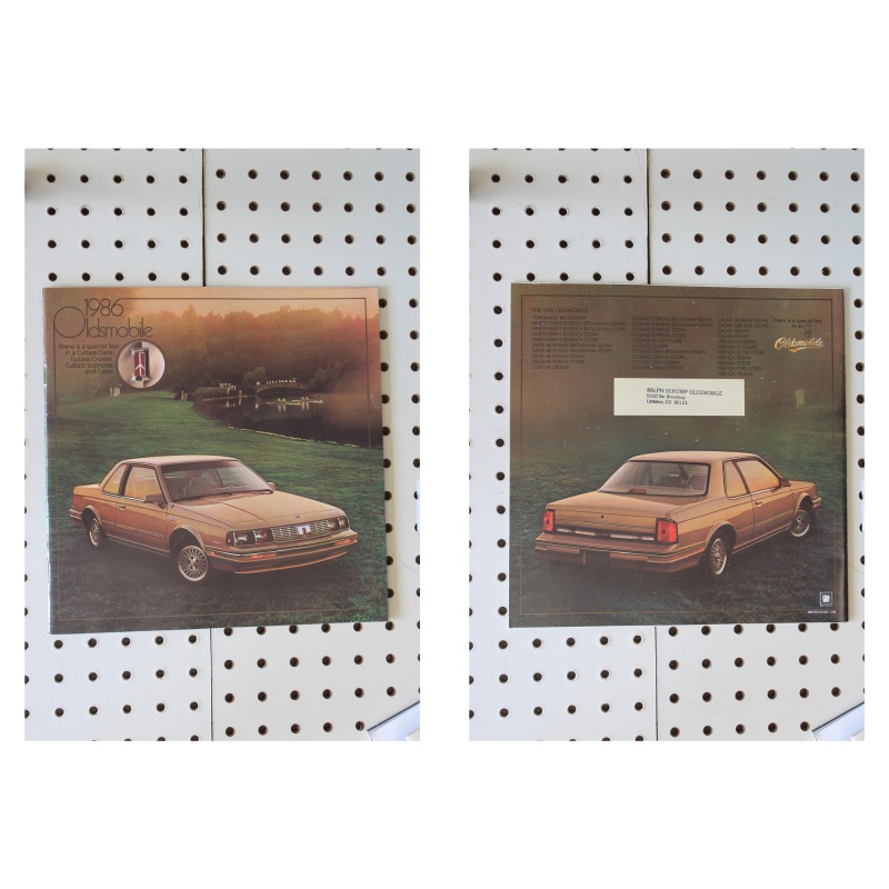 1986 Oldsmobile  Brochure Product Line-Up  43 Pages