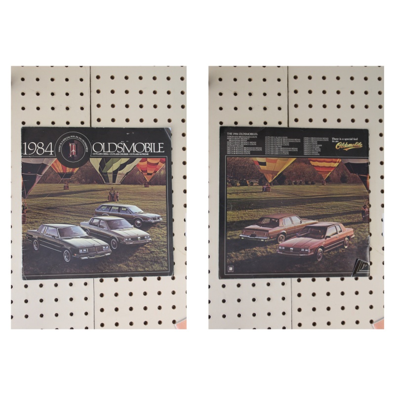 1984 Oldsmobile  Brochure Product Line-Up  31 Pages