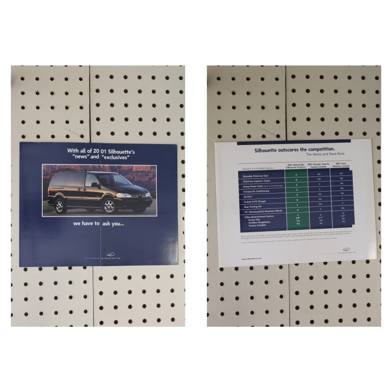 2001 Oldsmobile Silhouette Flyer(Trifold)