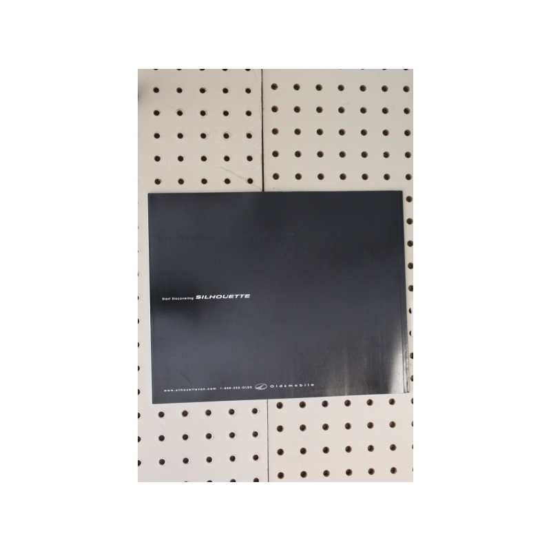 2001 Oldsmobile Silhouette Brochure  34 Pages