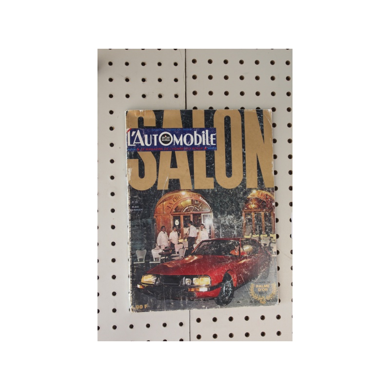 1970   Magazine Salon Sport mecanique Automobile 195 Pages October