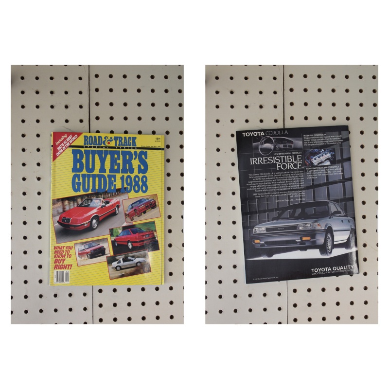 1988   Magazine Road & Track  special buyers guide 192 Pages April