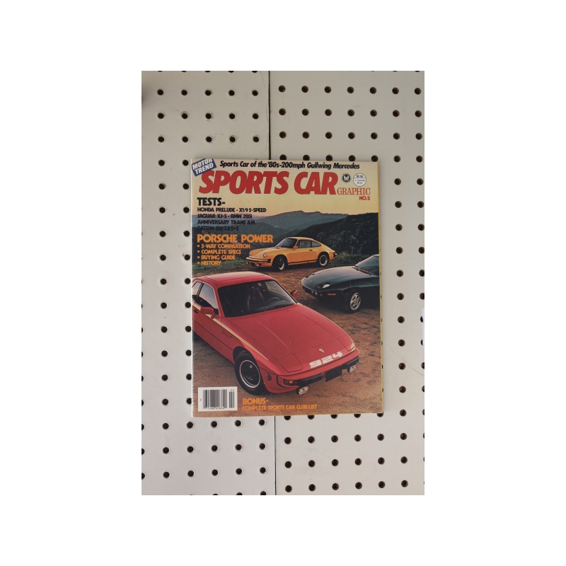 1979   Magazine Sports Car Graphic No. 2 128 Pages