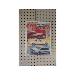 1986   Magazine Consumer Guide CarPreview  Series 64 Pages
