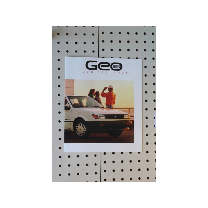 1989 Geo Spectrum Brochure  12 Pages