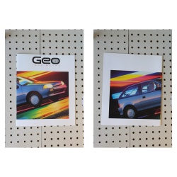 1989 Geo Metro Brochure  12 Pages