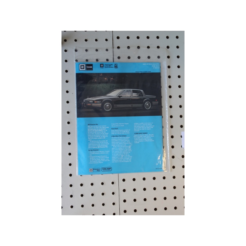 1986   Booklet General Motors of Canada Limited