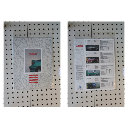 1993 Geo  Brochure Product Line-Up  11 Pages