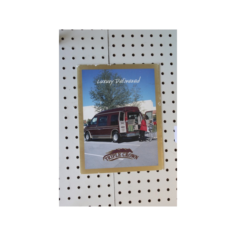 Flyer(Trifold) Triple Crown Conversion Vans