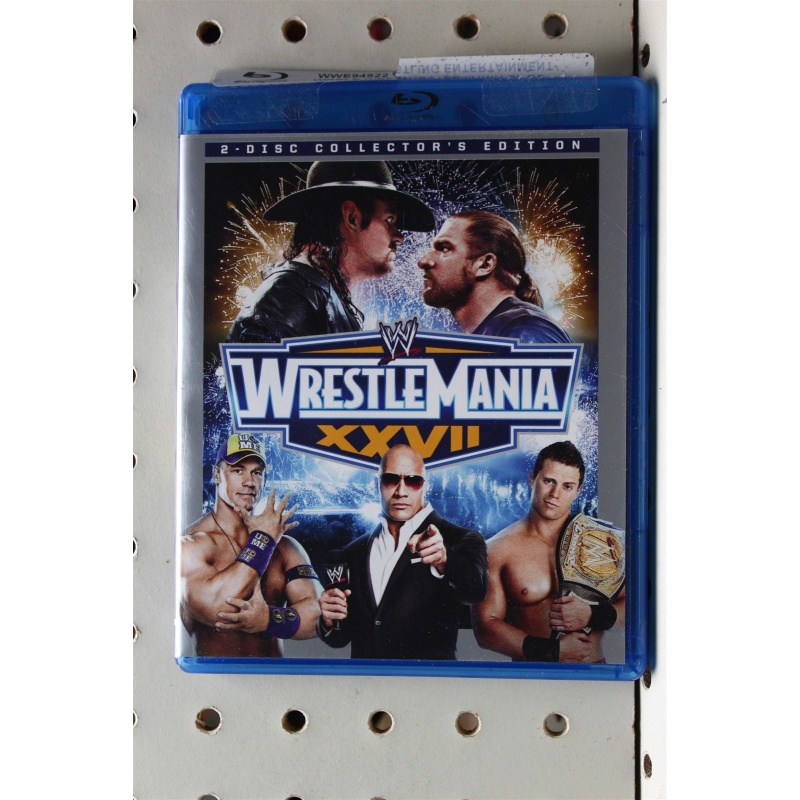 1020: Blu-ray Wrestlemania Xxvii 
