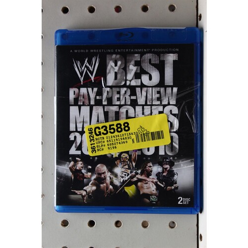 Wwe: Best Pay Per View Matches Of The Year Blu-ray:913
