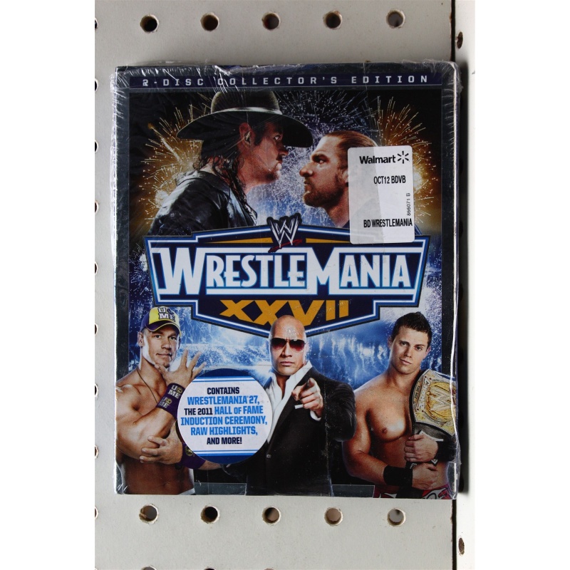 Wrestlemania Xxvii Blu-ray:987