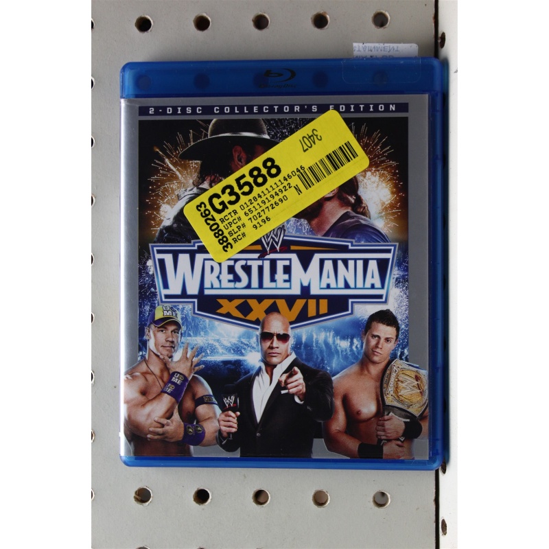 Wrestlemania Xxvii Blu-ray:1107