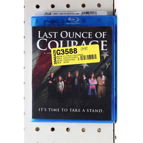 Last Ounce Of Courage Blu-ray:1140