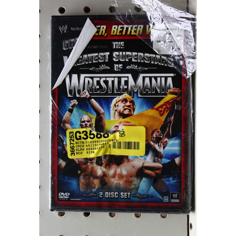 Wwe: The Greatest Superstars Of Wrestlemania DVD:1272