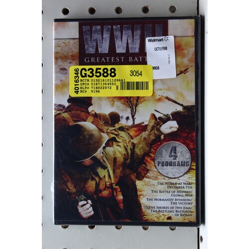 World War Ii: Greatest Battles DVD:1316