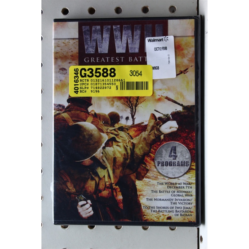 World War Ii: Greatest Battles DVD:1316