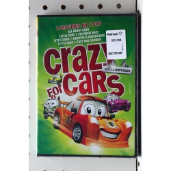 Crazy for Cars Collection Childrens DVD Great Race, Fast & Curiou DVD:1335