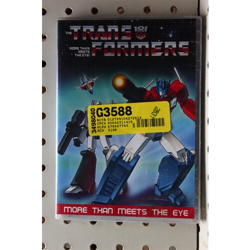 Transformers: More Than Meets The Eye DVD:1518