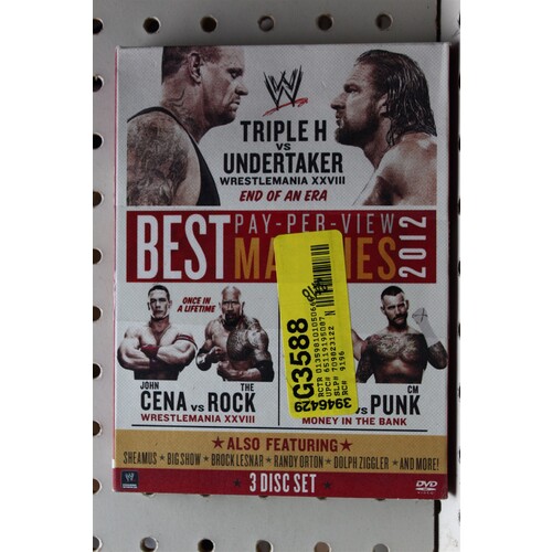 Wwe: Best Pay Per View Matches Of The Year DVD:1540