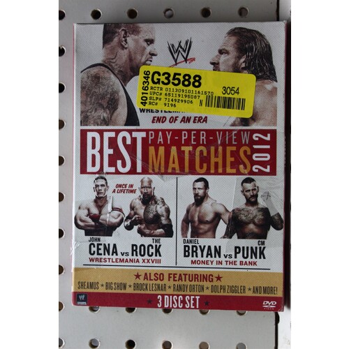 Wwe: Best Pay Per View Matches Of The Year DVD:1594