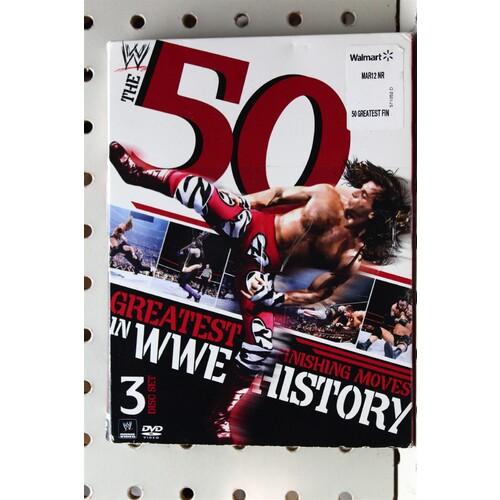 Wwe: 50 Greatest Finishing Moves In Wwe History DVD:1601