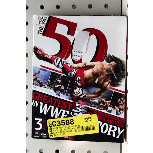 Wwe: 50 Greatest Finishing Moves In Wwe History DVD:1630